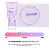 Combo Sữa rửa mặt TIA'M 200ml & Kem dưỡng ẩm LAMIC 15ml