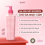 GEL RỬA MẶT BIODERMA - Sébium Gel Moussant Actif 200ML (Xanh Lá)