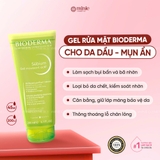 Gel Rửa Mặt Ngăn Ngừa Mụn Cho Da Hỗn Hợp Bioderma Sebium Gel Moussant