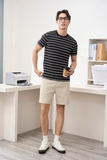 QUẦN SHORT KAKI GÂN HAFOS