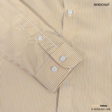 Áo sơ mi Sadoga Classic kẻ sọc vàng S08
