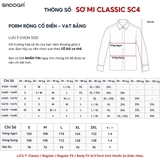 Áo sơ mi sợi tre nam công sở Sadoga C8004
