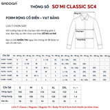 Áo sơ mi Sadoga Classic kẻ sọc be S03