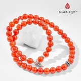 Vòng tay đá Mã não tự nhiên phối charm - Mẫu VC0139 - Ngọc Quý