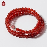 Vòng tay đá Mã não tự nhiên phối charm - Mẫu VC0141 - Ngọc Quý