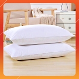 Ruột Gối Nằm Bông Gòn Ép Hơi Cao Cấp 40x60 50x70 VUA GỐI Standard Pillow Êm Ái, Kháng Khuẩn