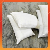 Ruột Gối Nằm Lông Vũ Microfiber Cao Cấp VUA GỐI Deluxe Pillow Gối Lông Vũ Nhân Tạo Êm Ái Kháng Khuẩn Chuẩn Khách Sạn