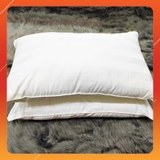 Ruột Gối Nằm Lông Vũ Microfiber Cao Cấp VUA GỐI Deluxe Pillow Gối Lông Vũ Nhân Tạo Êm Ái Kháng Khuẩn Chuẩn Khách Sạn