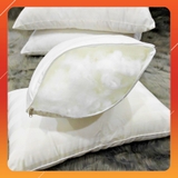 Ruột Gối Nằm Lông Vũ Microfiber Cao Cấp VUA GỐI Deluxe Pillow Gối Lông Vũ Nhân Tạo Êm Ái Kháng Khuẩn Chuẩn Khách Sạn