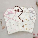 Ủ choàng xô trần hàn tai gấu Lucky cho bé