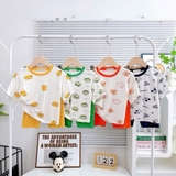 Bộ lửng thun lạnh Minkymom hoạt hình cho bé