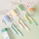 Bộ cọ rửa bình silicon Misan 3 chi tiết