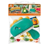 Túi đồ chơi súng bắn bóng dính khủng long cho bé