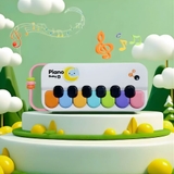Đàn piano 2in1 JDL kèm đồ chơi xâu hạt cho bé