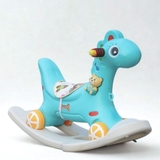 Xe ngựa bập bênh kiêm xe chòi chân cho bé