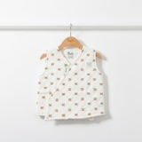 Áo khoác gile trần bông cài chéo Baru cho bé