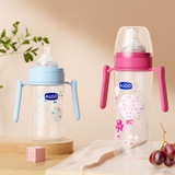 Bình sữa PP cổ rộng Algo có tay cầm