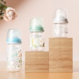 Bình sữa PP cổ rộng Algo hộp meka cho bé