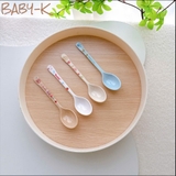 Thìa nhựa phíp cán nhỏ Baby K cho bé