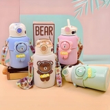 Bình nước giữ nhiệt Gấu Love cho bé