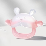 Gặm nướu silicon hình gấu kèm hộp cho bé