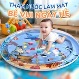 Thảm nước làm mát cho bé tập bò