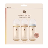 Set bình PPSU Green Finger BebeGrow trơn không núm