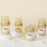 Bình sữa PPSU cổ rộng Babuu có van xả khí