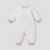 Bộ body dài liền thân không tất họa tiết hồng Nous