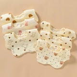 Yếm hoa Quảng Châu xô 6 lớp cho bé