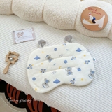 Gối lót muslin tai gấu Bebezoo cho bé sơ sinh