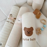 Gối ôm Ome's Cotton Hàn hữu cơ thêu cho bé