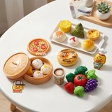 Hộp đồ chơi nấu ăn Dimsum và bánh bao cho bé