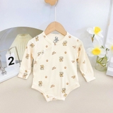 Bộ body chip tay dài Maza Kids thun tăm mềm mại