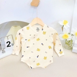 Bộ body chip tay dài Maza Kids thun tăm mềm mại