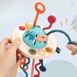 Đồ chơi rút dây bạch tuột 4in1 Pull String Toy cho bé