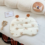 Gối lót muslin tai gấu Bebezoo cho bé sơ sinh