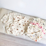 Bộ kimono cộc tay LP mom chất xô musilin