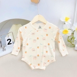 Bộ body chip tay dài Maza Kids thun tăm mềm mại