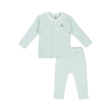 Bộ dài tay cài giữa phối kẽ Bubaby