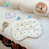 Gối lót muslin tai gấu Bebezoo cho bé sơ sinh