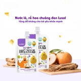 Nước ép Lê, Rễ Hoa Chuông Đen Lusol cho bé 6M+