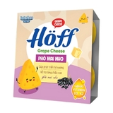 Phô mai tươi Hoff bổ sung Canxi, Vitamin D3K2 cho bé 1Y+