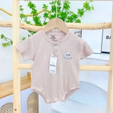 Body chip cộc tay Maza Kids nút cổ trụ in ngực