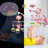 Treo nôi cũi Bibi-inn có đèn nhạc hình chiếu điều khiển từ xa
