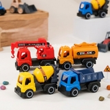 Túi đồ chơi 4 xe công trình cho bé