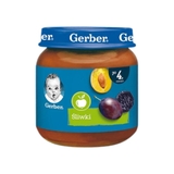 Mận đen hoa quả nghiền Gerber Nga 125g 4m+