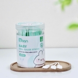 Gạc rơ lưỡi khô Misan cho bé - hộp 30 que