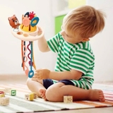 Đồ chơi dây rút gặm nứu đa năng 5in1 Finger Toys cho bé