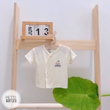 Áo cộc tay sơ sinh Himom